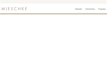 Tablet Screenshot of mieschke.com